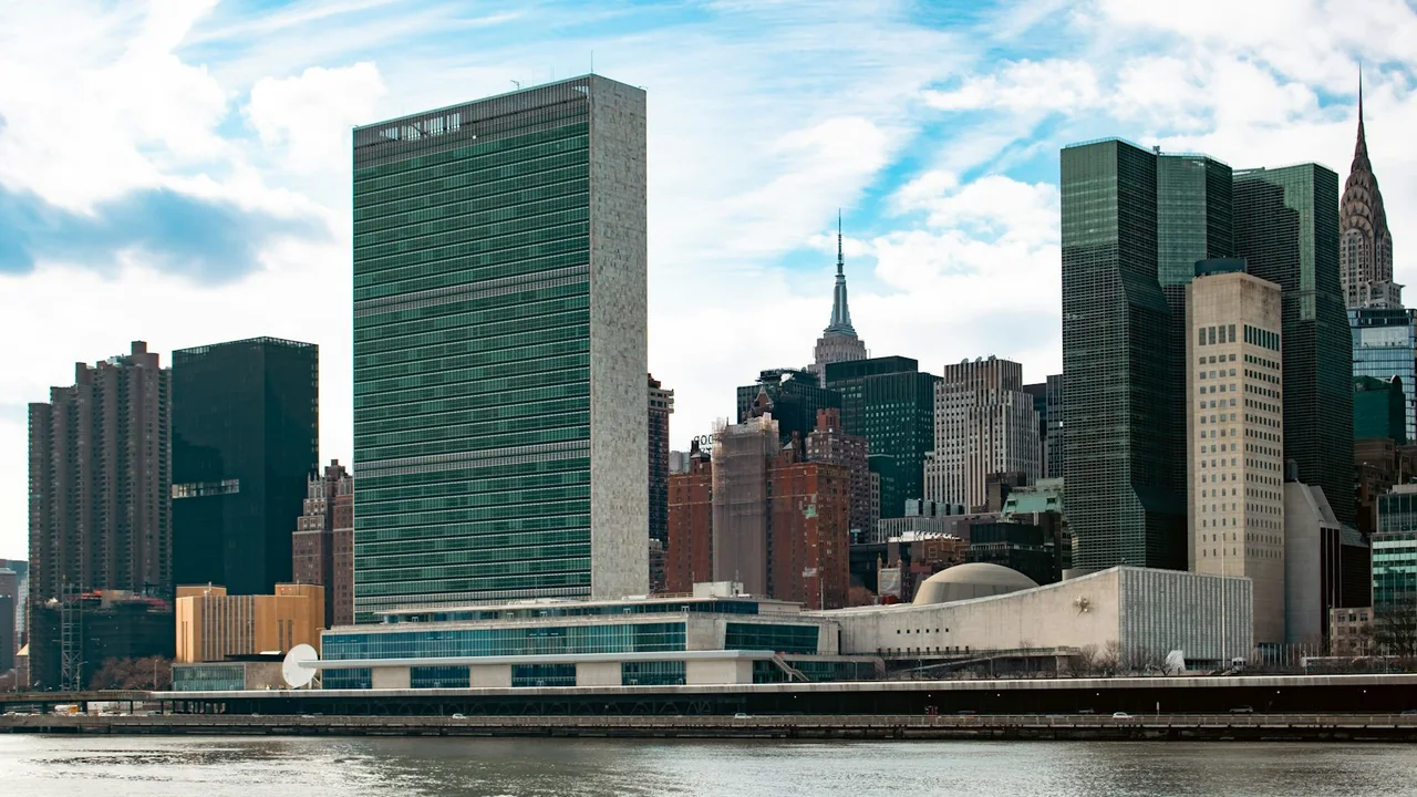 The united nations headquarters in new york city