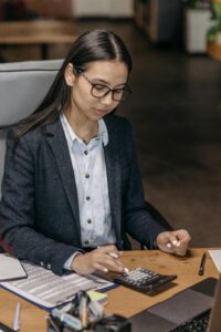 Finance woman